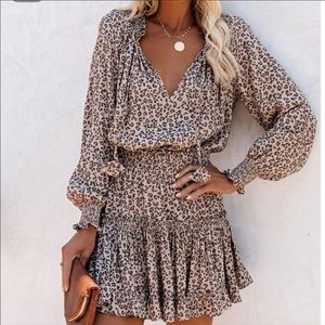 NWT Leopard print dress